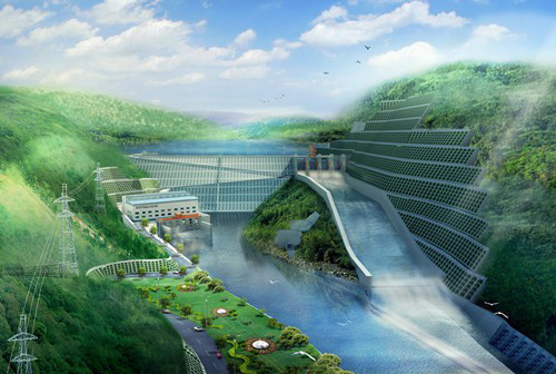 开州老挝南塔河1号水电站项目